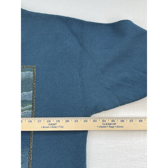 EDDIE BAUER GALT SAND Sweatshirt Mens Sz M Vintage Pullover Seattle Washington - Picture 9 of 10